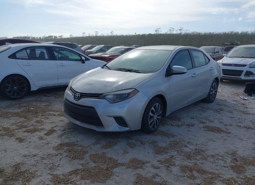 Photo 2 of 2014 Toyota Corolla LE (VIN 5YFBURHE0EP080429)