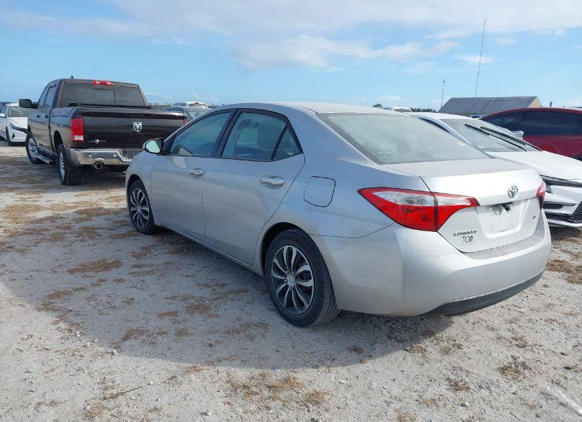 Photo 3 of 2014 Toyota Corolla LE (VIN 5YFBURHE0EP080429)