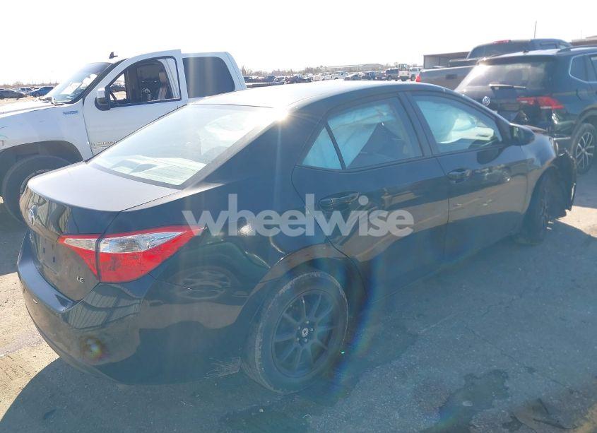 Photo 4 of 2014 Toyota Corolla LE (VIN 5YFBURHE0EP155940)