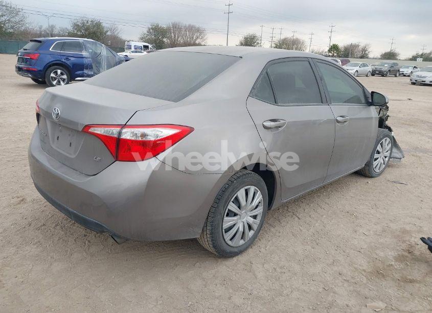 Photo 4 of 2014 Toyota Corolla LE (VIN 5YFBURHE0EP170566)