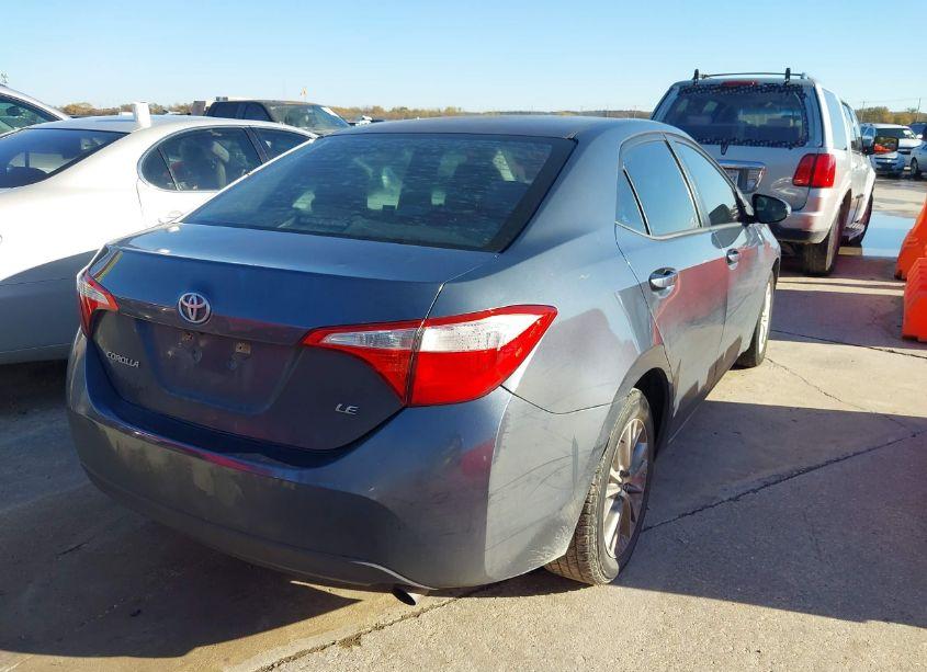 Photo 4 of 2015 Toyota Corolla LE PLUS (VIN 5YFBURHE0FP220352)