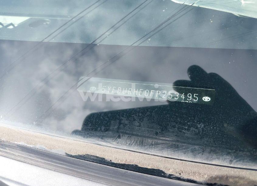 Photo 9 of 2015 Toyota Corolla L/LE/LE PLS/PRM/S/S PLS (VIN 5YFBURHE0FP253495)