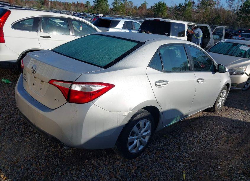 Photo 4 of 2015 Toyota Corolla LE (VIN 5YFBURHE0FP276582)