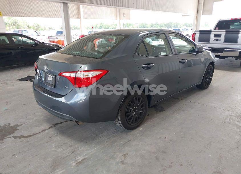 Photo 4 of 2016 Toyota Corolla LE (VIN 5YFBURHE0GP375002)