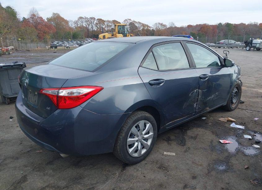 Photo 4 of 2016 Toyota Corolla LE (VIN 5YFBURHE0GP380183)