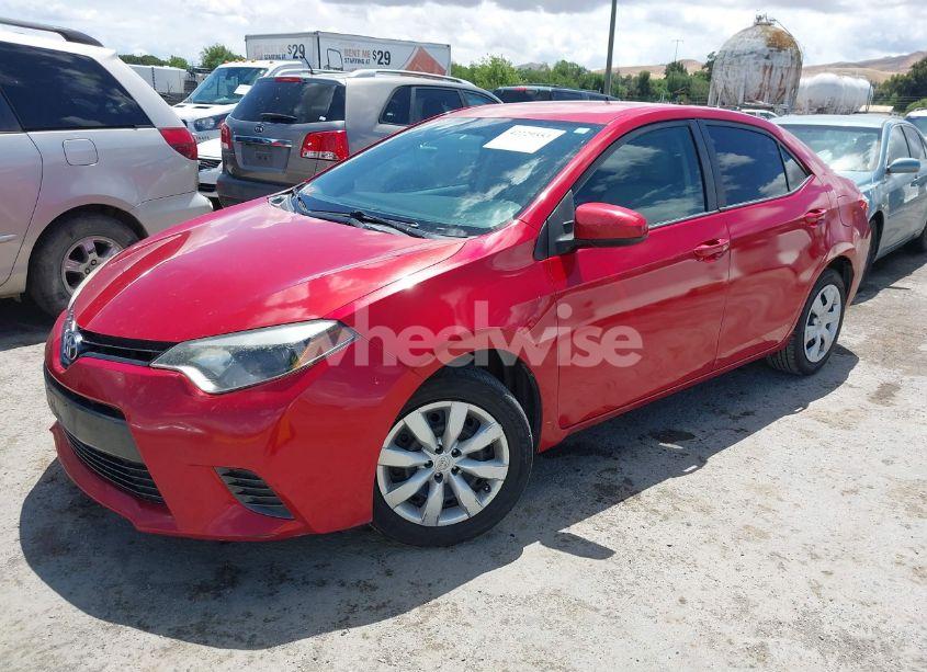 Photo 2 of 2016 Toyota Corolla LE (VIN 5YFBURHE0GP396254)