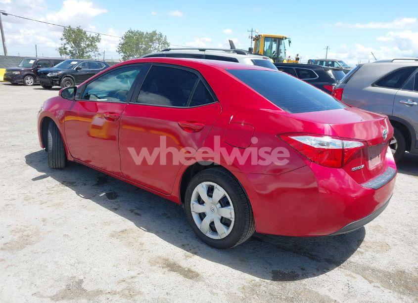 Photo 3 of 2016 Toyota Corolla LE (VIN 5YFBURHE0GP396254)