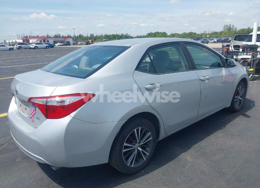 Photo 4 of 2016 Toyota Corolla LE PLUS (VIN 5YFBURHE0GP413912)