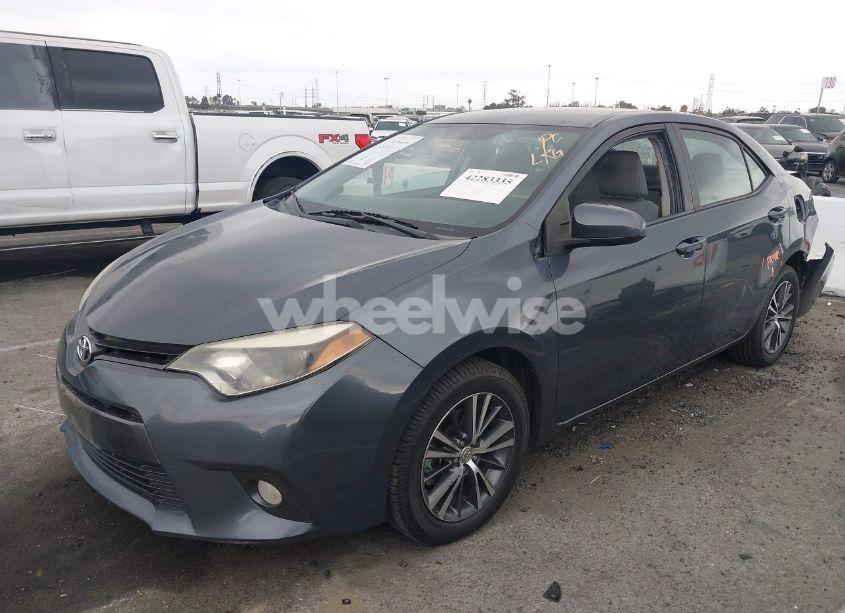Photo 2 of 2016 Toyota Corolla LE PLUS (VIN 5YFBURHE0GP463712)
