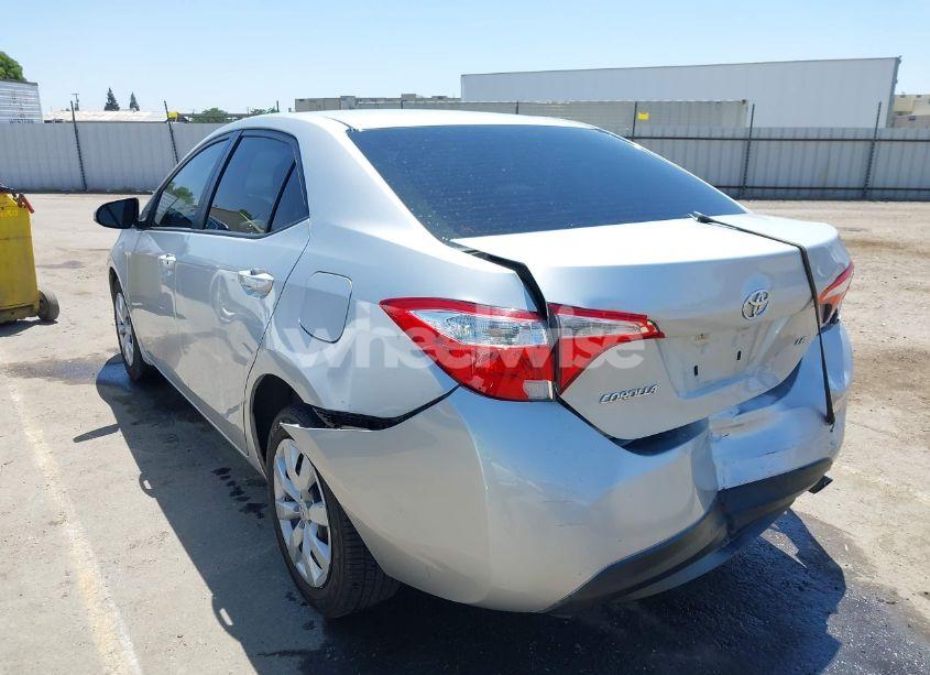 Photo 3 of 2016 Toyota Corolla LE (VIN 5YFBURHE0GP503383)