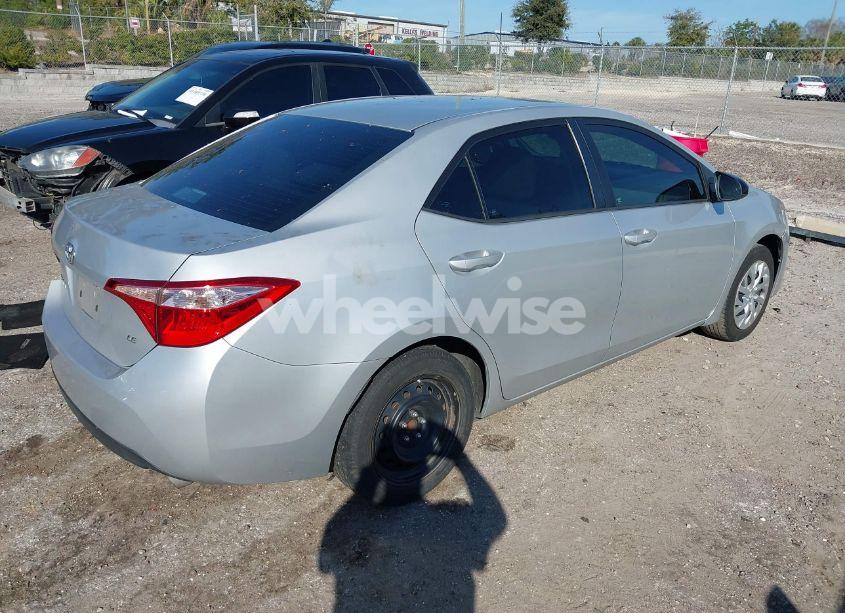 Photo 4 of 2017 Toyota Corolla LE (VIN 5YFBURHE0HP597024)