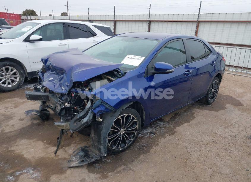 Photo 2 of 2014 Toyota Corolla S PLUS (VIN 5YFBURHE1EP064725)