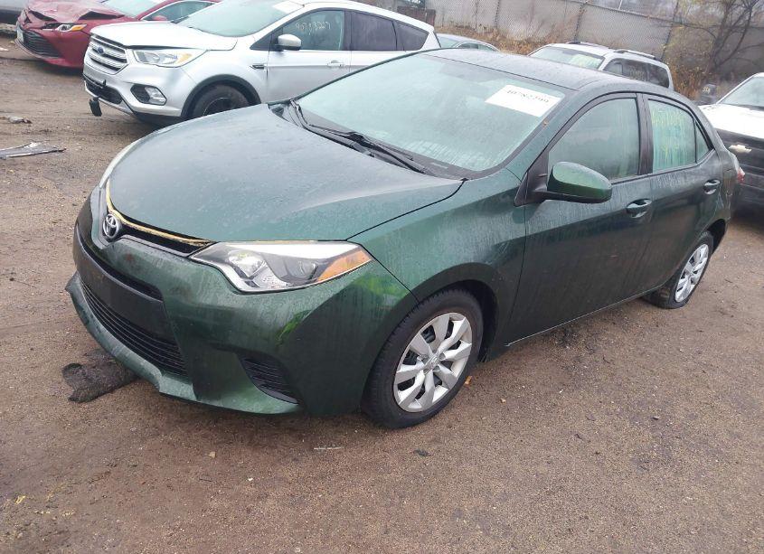 Photo 2 of 2014 Toyota Corolla LE (VIN 5YFBURHE1EP084294)