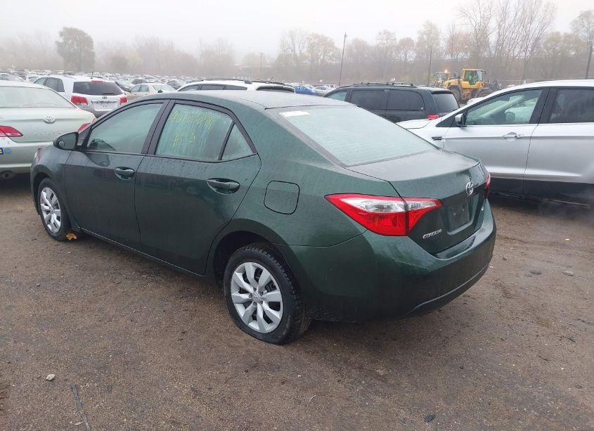 Photo 3 of 2014 Toyota Corolla LE (VIN 5YFBURHE1EP084294)