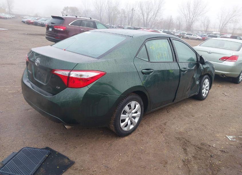 Photo 4 of 2014 Toyota Corolla LE (VIN 5YFBURHE1EP084294)