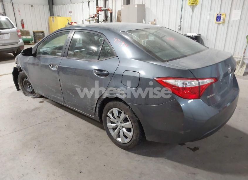 Photo 3 of 2014 Toyota Corolla LE (VIN 5YFBURHE1EP139259)