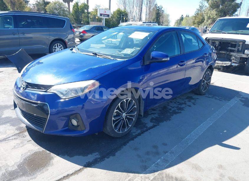 Photo 2 of 2015 Toyota Corolla S PLUS (VIN 5YFBURHE1FP242781)