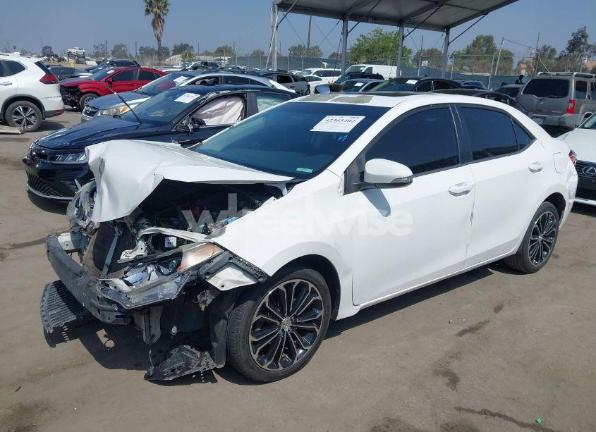 Photo 2 of 2015 Toyota Corolla S PLUS (VIN 5YFBURHE1FP263260)