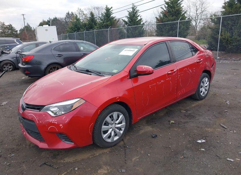 Photo 2 of 2015 Toyota Corolla LE (VIN 5YFBURHE1FP282293)