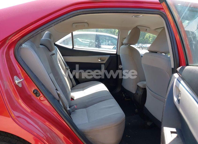 Photo 8 of 2015 Toyota Corolla LE (VIN 5YFBURHE1FP340032)