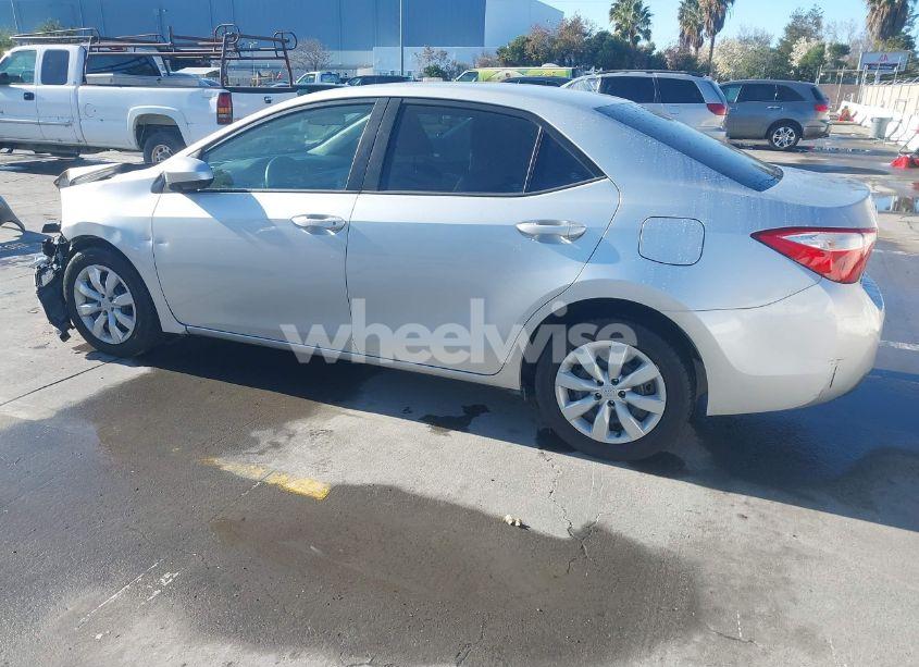 Photo 3 of 2015 Toyota Corolla LE (VIN 5YFBURHE1FP350656)
