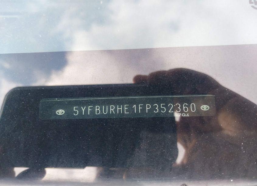 Photo 17 of 2015 Toyota Corolla S PLUS (VIN 5YFBURHE1FP352360)