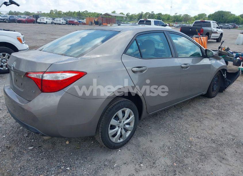 Photo 4 of 2016 Toyota Corolla LE (VIN 5YFBURHE1GP377504)