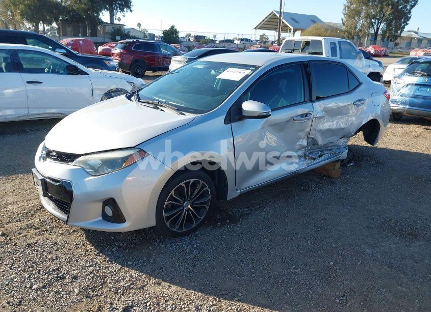 Photo 2 of 2016 Toyota Corolla S PLUS (VIN 5YFBURHE1GP414227)