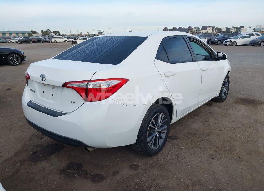 Photo 4 of 2016 Toyota Corolla LE PLUS (VIN 5YFBURHE1GP426314)