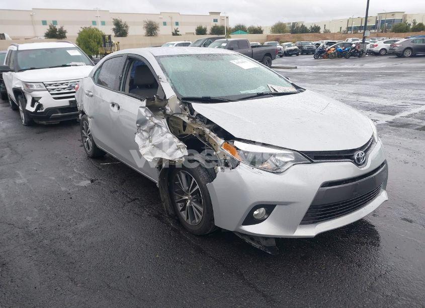 2016 Toyota Corolla LE PLUS (VIN 5YFBURHE1GP437216) main photo