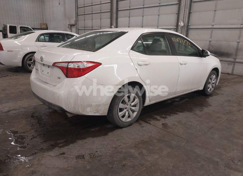 Photo 4 of 2016 Toyota Corolla LE (VIN 5YFBURHE1GP460477)