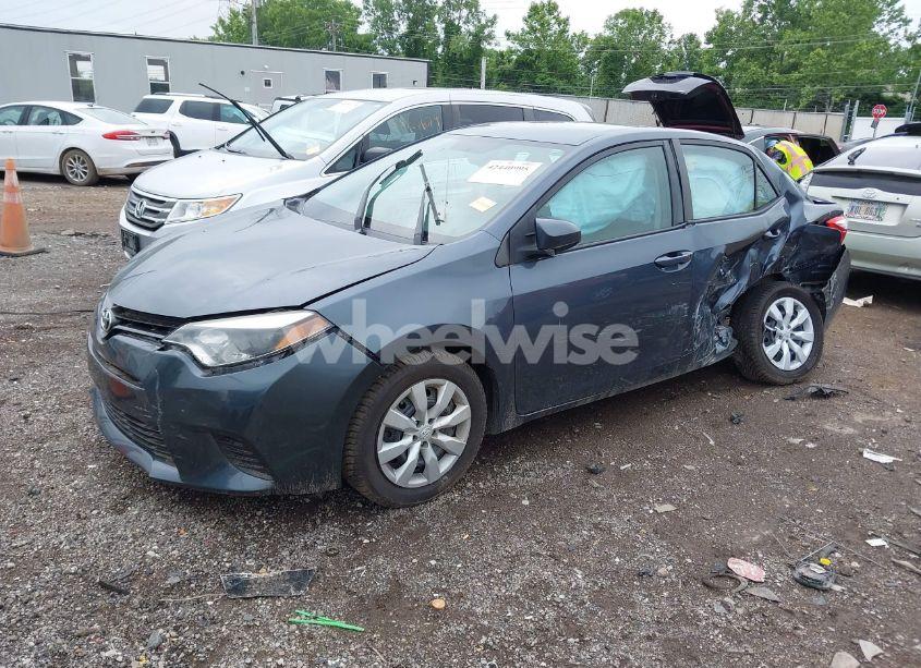 Photo 2 of 2016 Toyota Corolla LE (VIN 5YFBURHE1GP462682)
