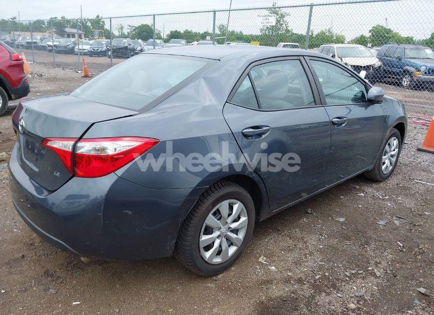 Photo 4 of 2016 Toyota Corolla LE (VIN 5YFBURHE1GP462682)