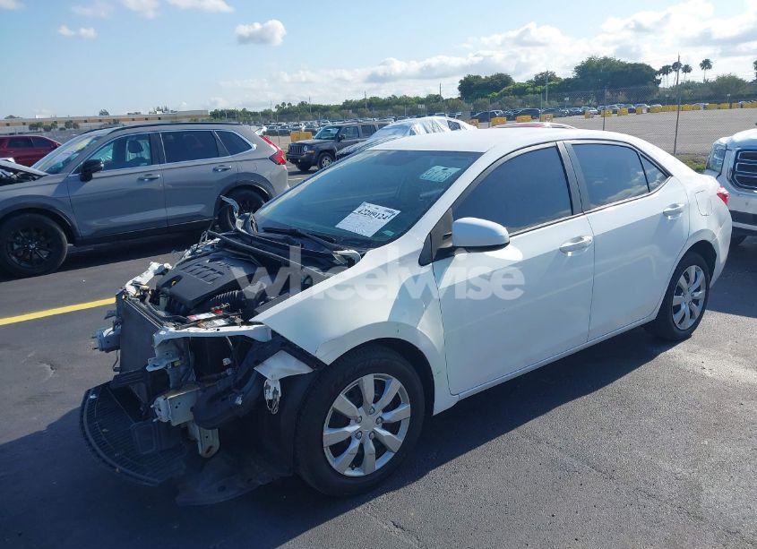 Photo 2 of 2016 Toyota Corolla LE (VIN 5YFBURHE1GP483175)