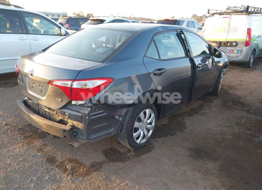 Photo 4 of 2016 Toyota Corolla LE (VIN 5YFBURHE1GP523562)