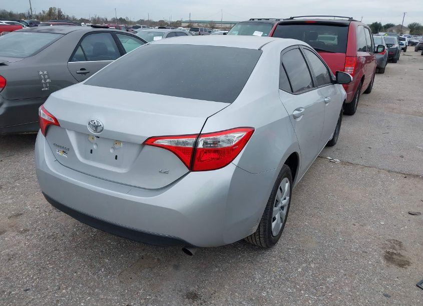 Photo 4 of 2016 Toyota Corolla LE (VIN 5YFBURHE1GP533623)