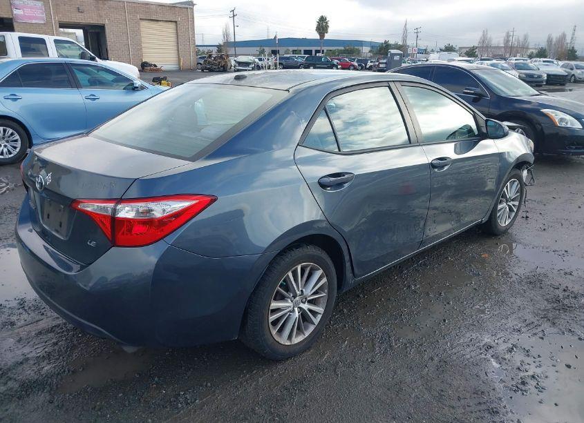 Photo 4 of 2014 Toyota Corolla L/LE/LE PLS/PRM/S/S PLS (VIN 5YFBURHE2EP002802)