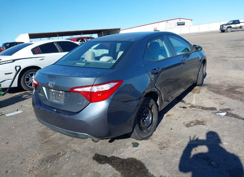 Photo 4 of 2014 Toyota Corolla LE (VIN 5YFBURHE2EP059808)