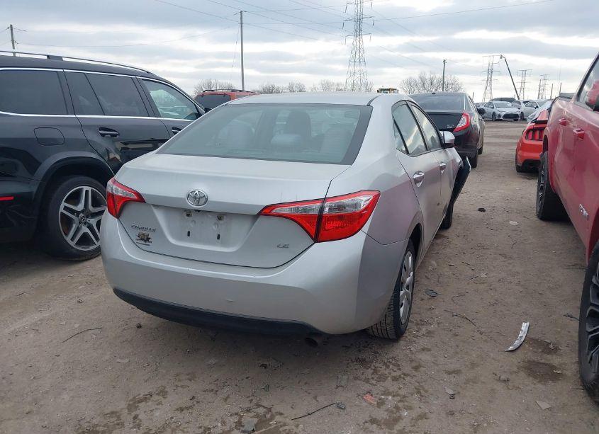 Photo 4 of 2014 Toyota Corolla LE (VIN 5YFBURHE2EP064281)