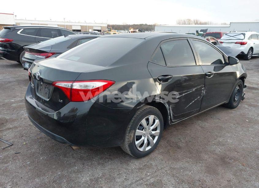 Photo 4 of 2014 Toyota Corolla LE (VIN 5YFBURHE2EP084403)