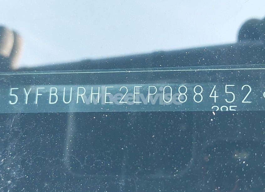 Photo 17 of 2014 Toyota Corolla LE PLUS (VIN 5YFBURHE2EP088452)