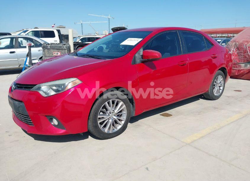 Photo 2 of 2014 Toyota Corolla LE PLUS (VIN 5YFBURHE2EP088452)