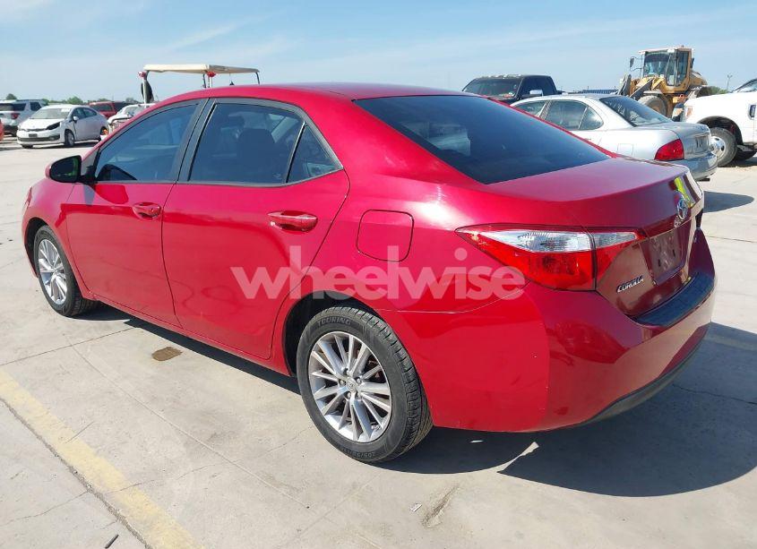 Photo 3 of 2014 Toyota Corolla LE PLUS (VIN 5YFBURHE2EP088452)