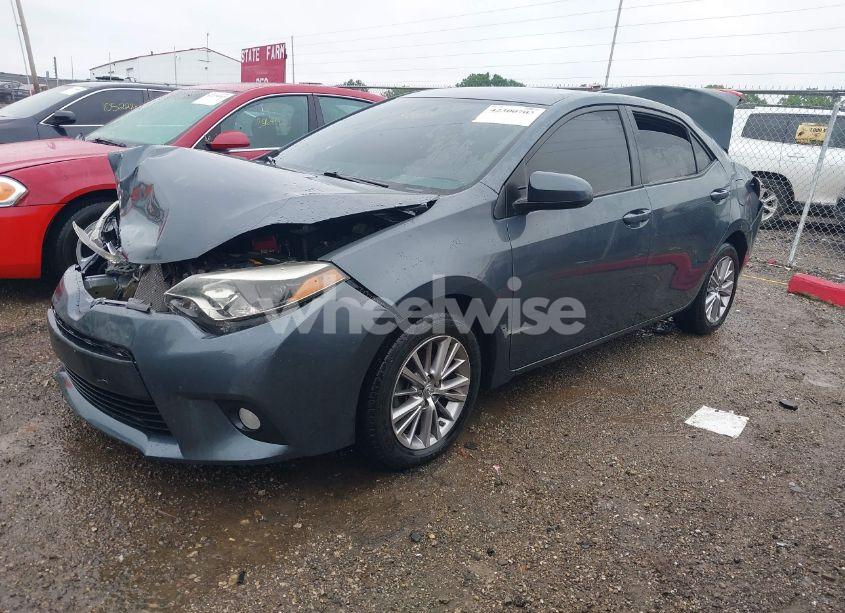 Photo 2 of 2014 Toyota Corolla LE PLUS (VIN 5YFBURHE2EP107923)