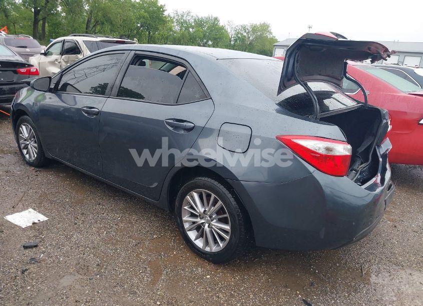 Photo 3 of 2014 Toyota Corolla LE PLUS (VIN 5YFBURHE2EP107923)