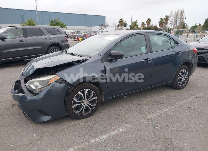 Photo 2 of 2015 Toyota Corolla LE (VIN 5YFBURHE2FP332585)