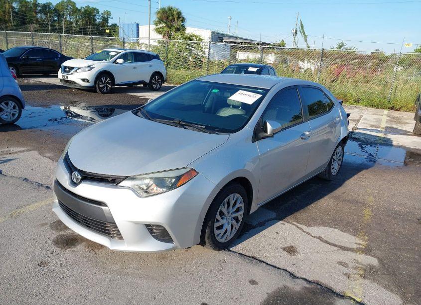 Photo 2 of 2015 Toyota Corolla LE (VIN 5YFBURHE2FP335762)