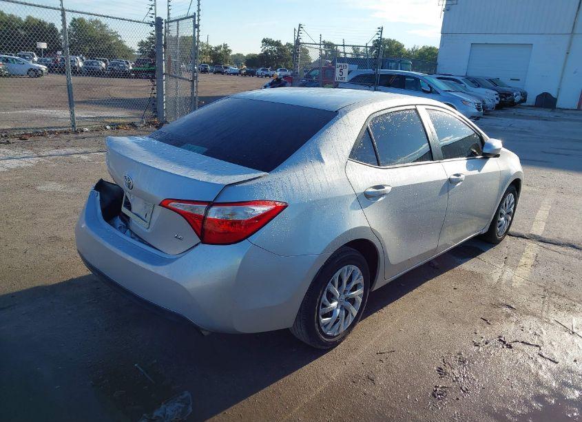 Photo 4 of 2015 Toyota Corolla LE (VIN 5YFBURHE2FP335762)