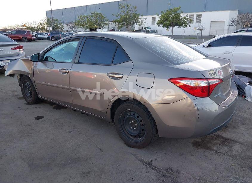 Photo 3 of 2016 Toyota Corolla LE (VIN 5YFBURHE2GP397647)