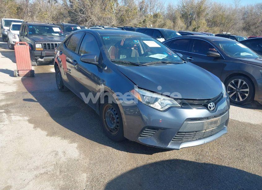 2016 Toyota Corolla L (VIN 5YFBURHE2GP407528) main photo